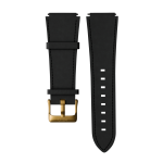 Leather Watchband - Gold